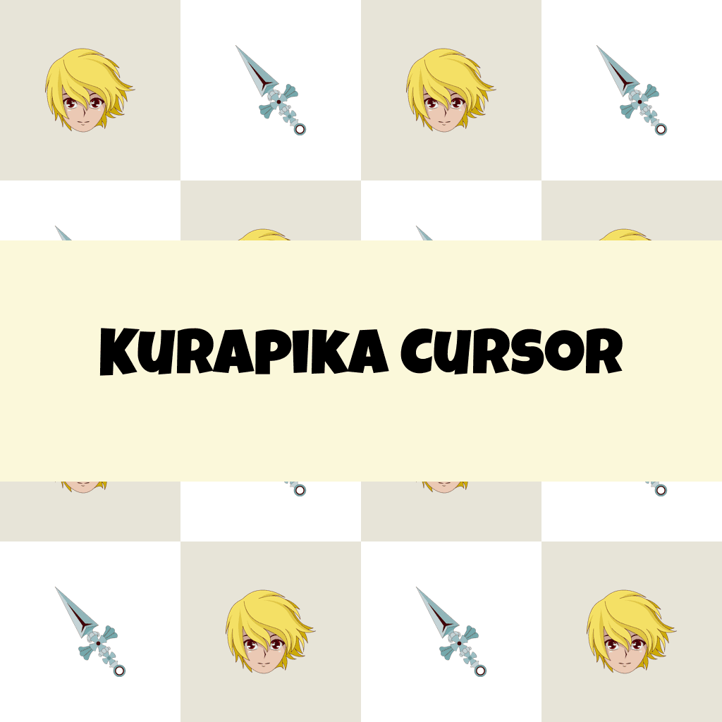 Preview Kurapika cursor custom cursor pack